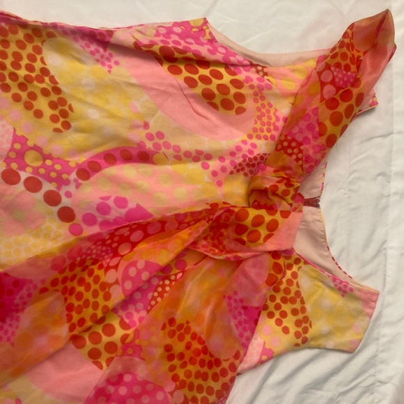 L'Aiglon Psychedelic Party Outfit with Dress and Scarf - Picture 6 of 10